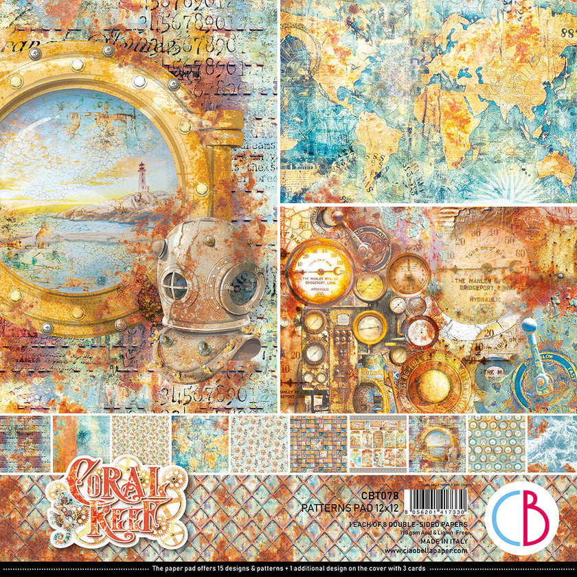 Coral Reef Patterns Pad 12