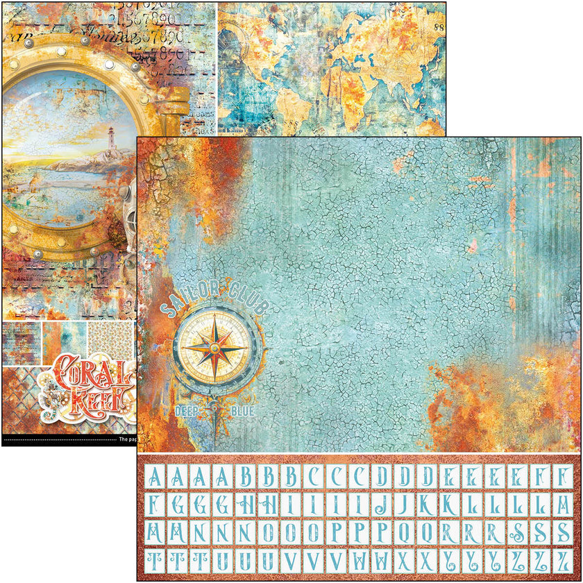 Coral Reef Patterns Pad 12