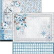 Elegance of Blue Patterns Pad 12