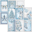 Elegance of Blue Patterns Pad 12