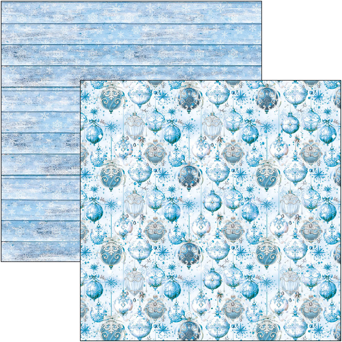 Elegance of Blue Patterns Pad 12