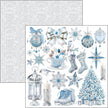Elegance of Blue Patterns Pad 12