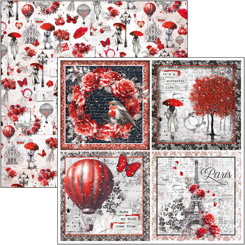 Paris Je t’aime Patterns Pad 12