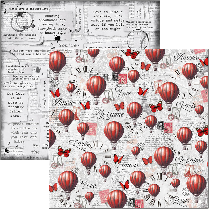 Paris Je t’aime Patterns Pad 12