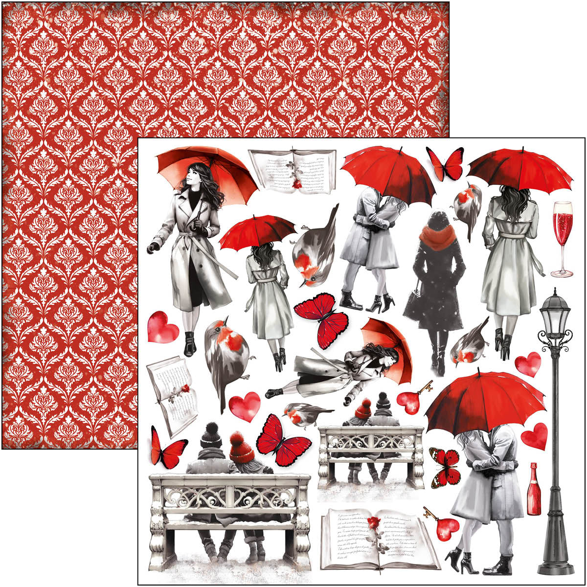 Paris Je t’aime Patterns Pad 12