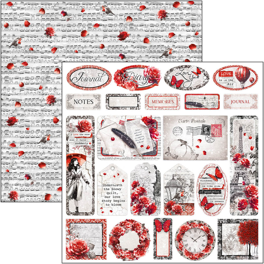 Paris Je t’aime Patterns Pad 12