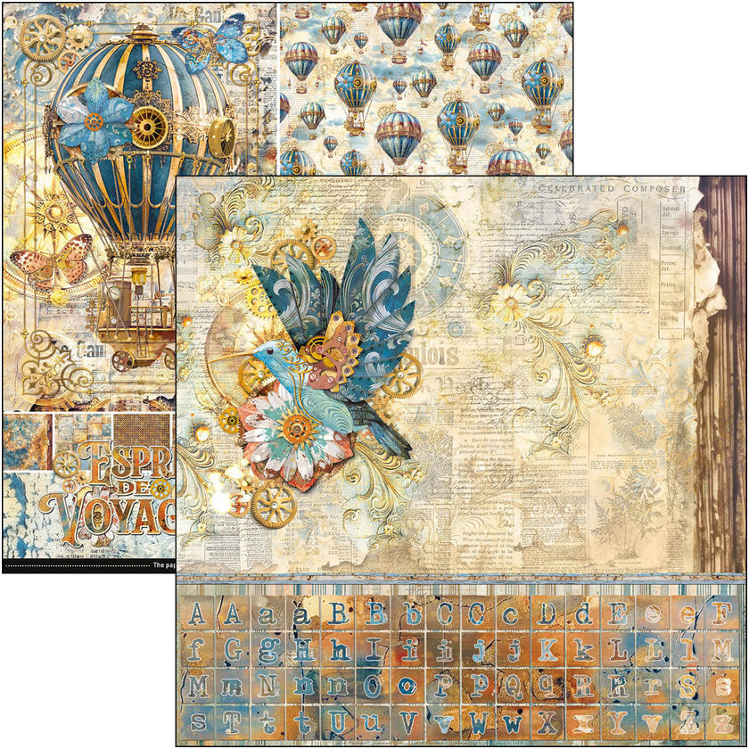 Esprit de Voyage Patterns Pad 12
