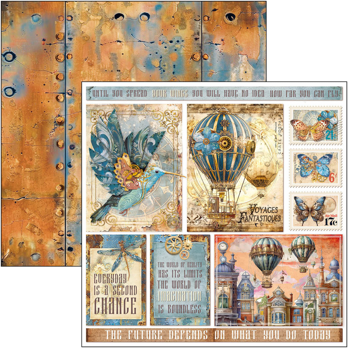 Esprit de Voyage Patterns Pad 12