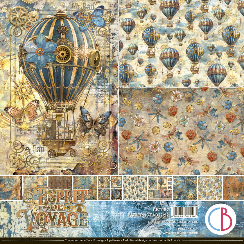 Esprit de Voyage Patterns Pad 12