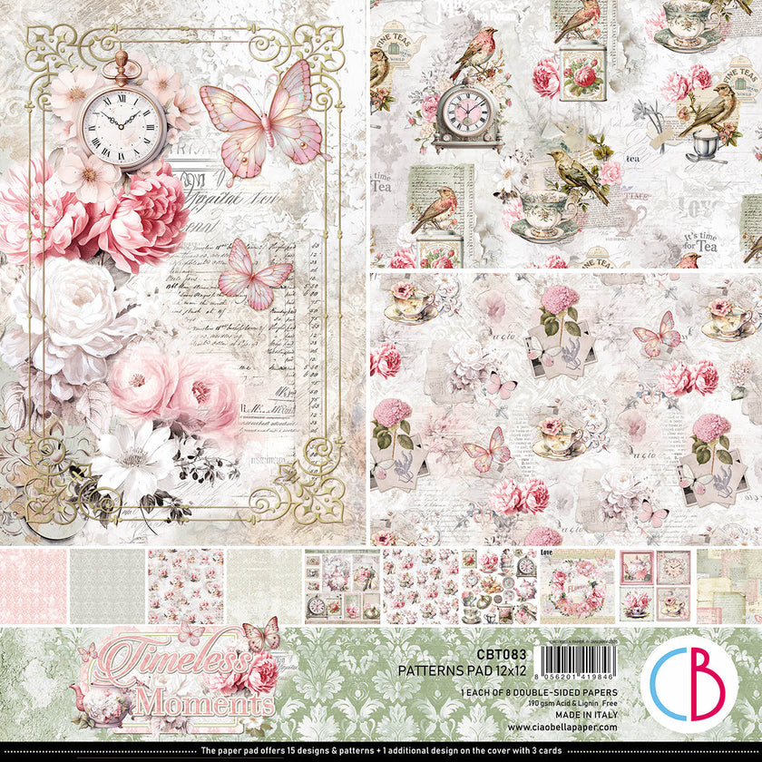 Timeless Moments  Patterns Pad 12