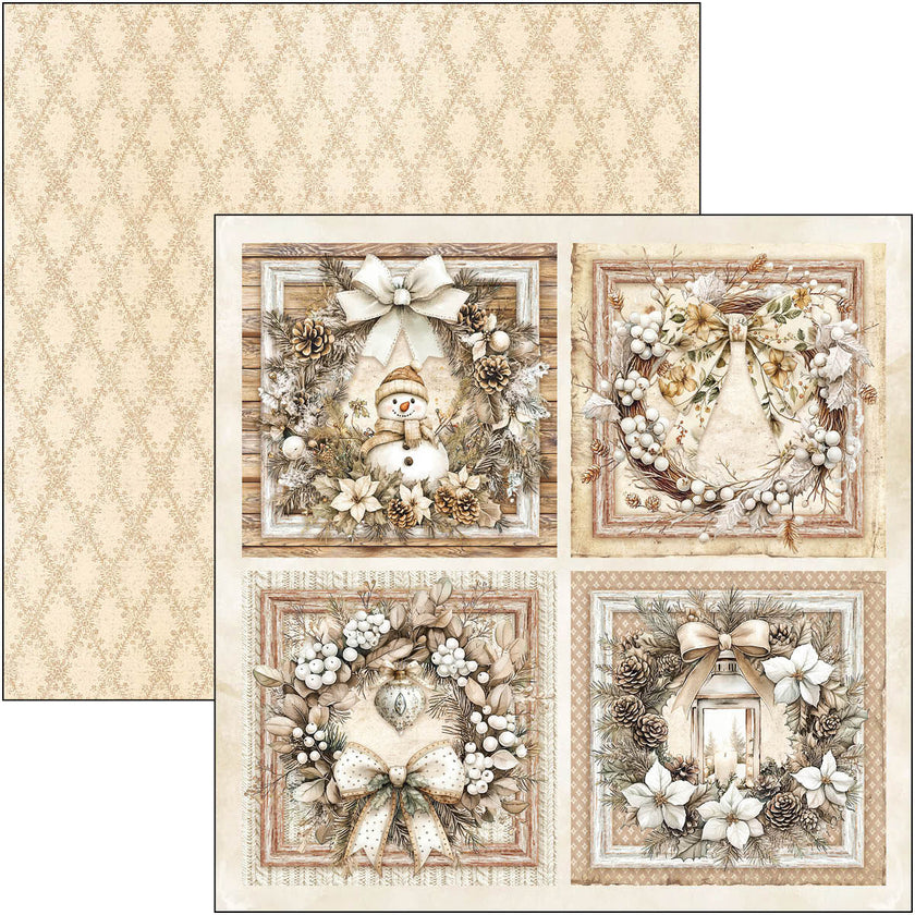 Winter Season Patterns Pad 12