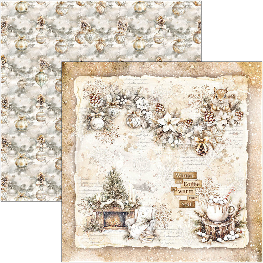 Winter Season Patterns Pad 12