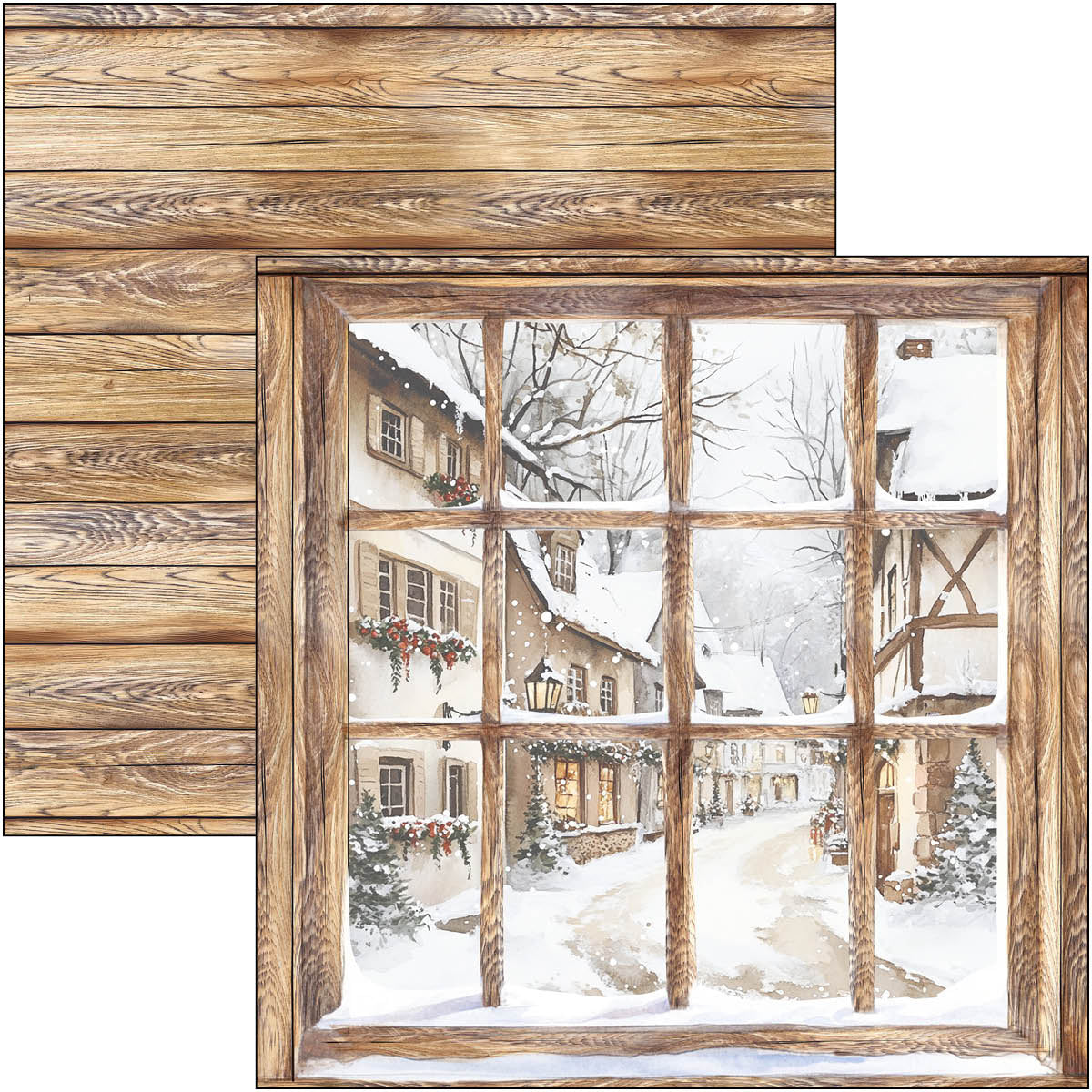 Winter Season Patterns Pad 12
