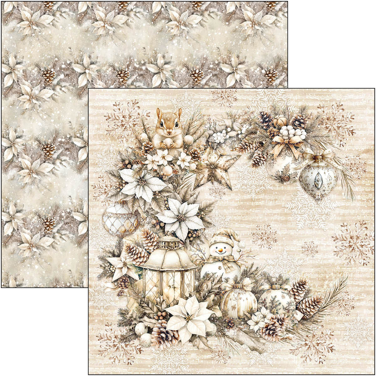 Winter Season Patterns Pad 12