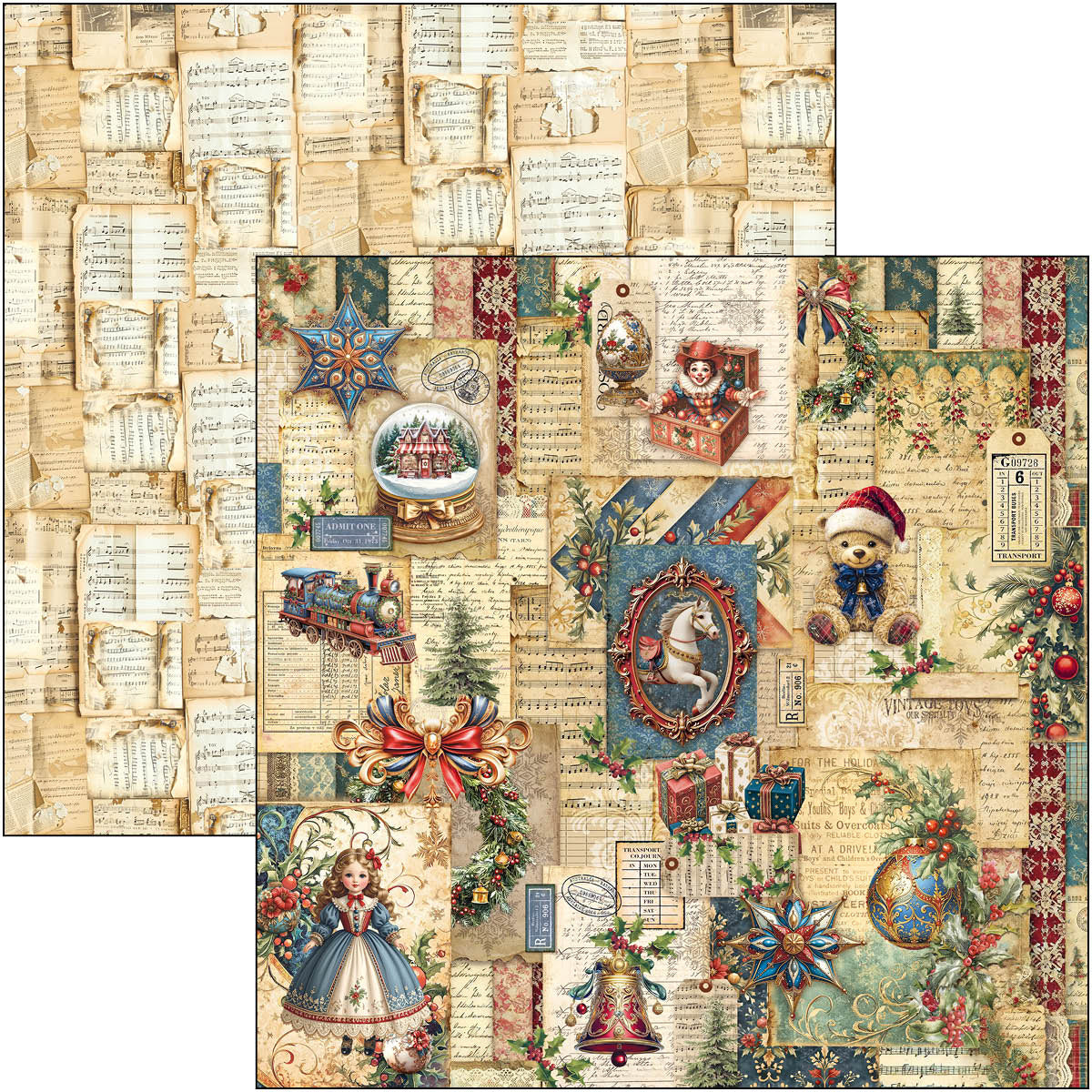 Toy Shop Patterns Pad 12