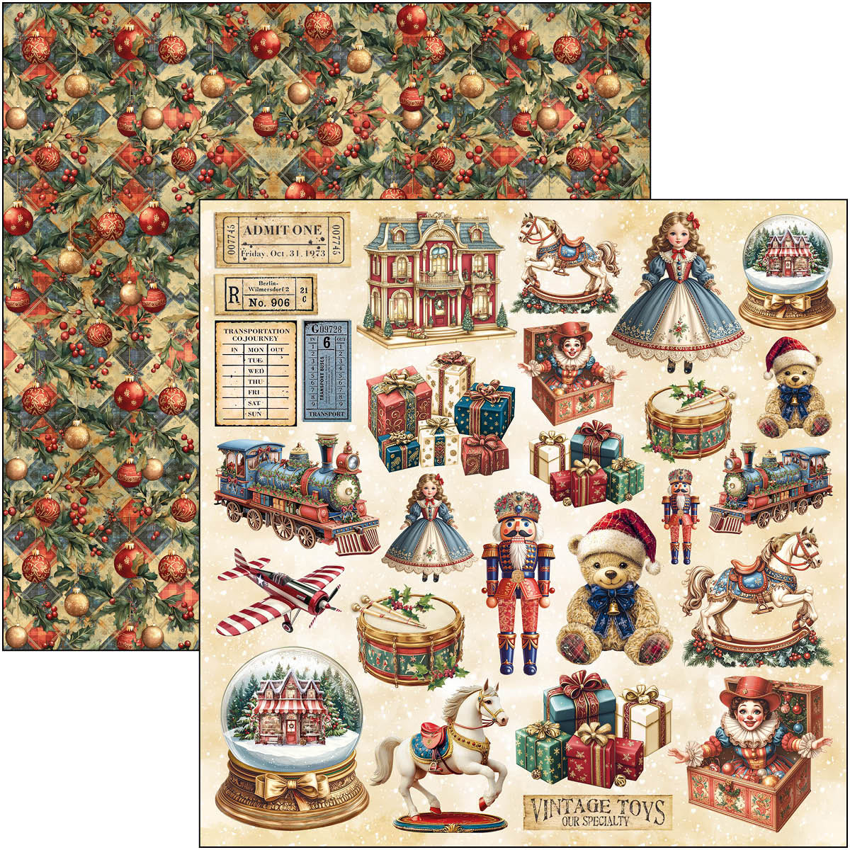 Toy Shop Patterns Pad 12