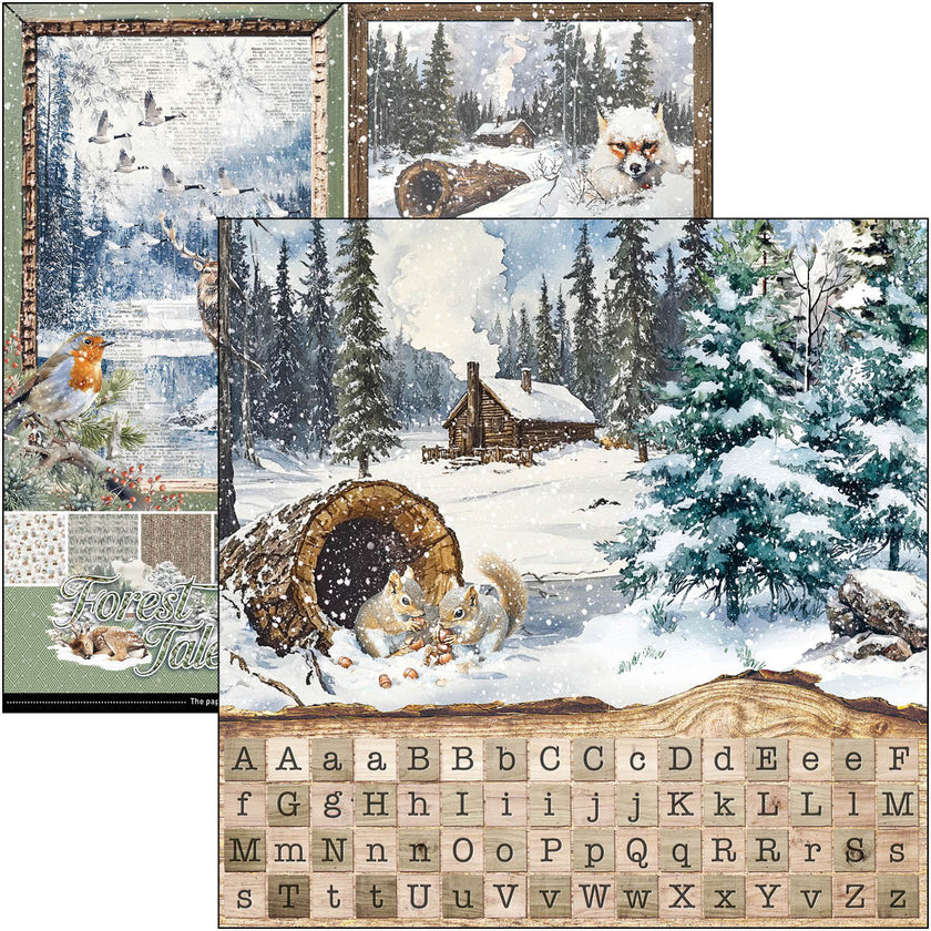 Forest Tales Patterns Pad 12