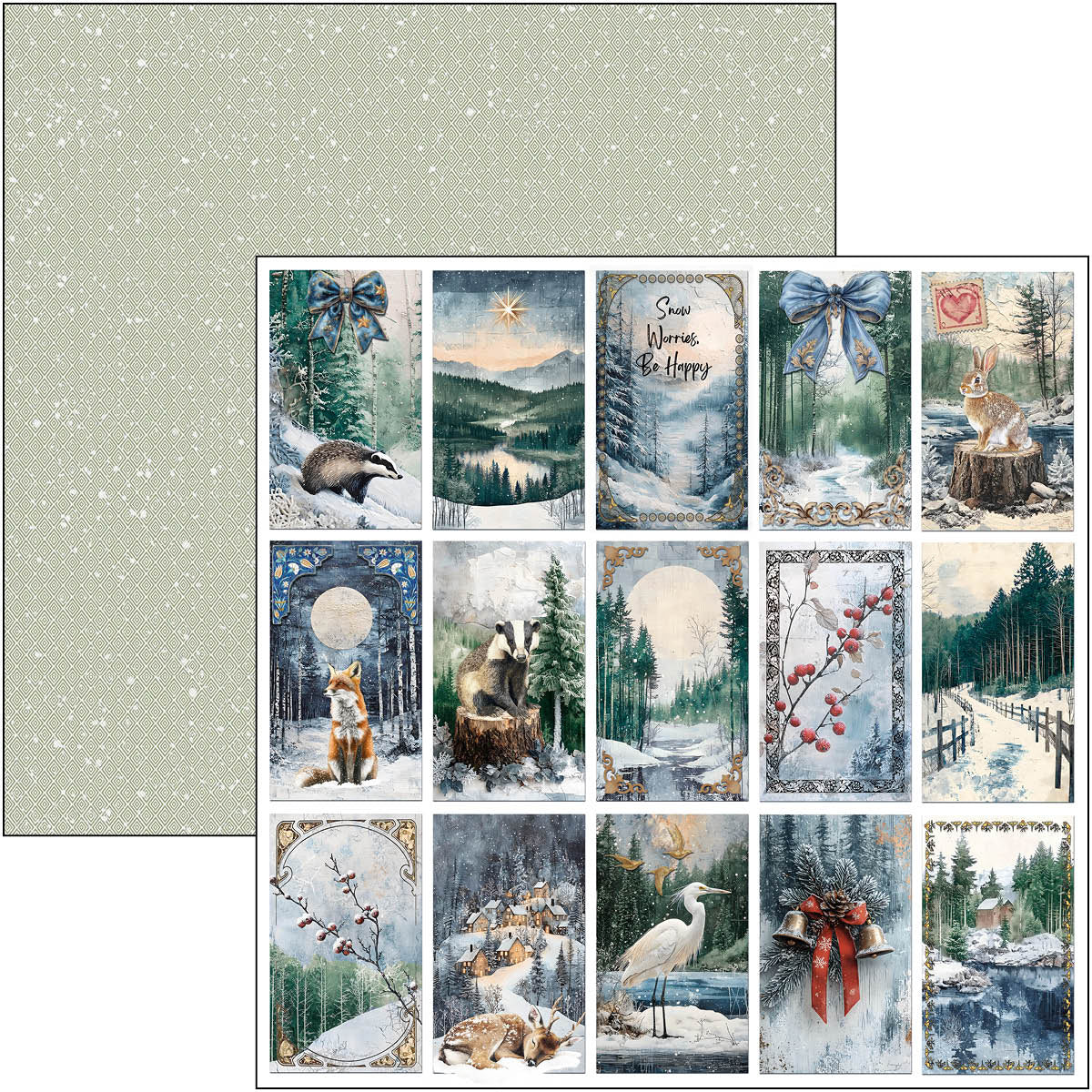 Forest Tales Patterns Pad 12