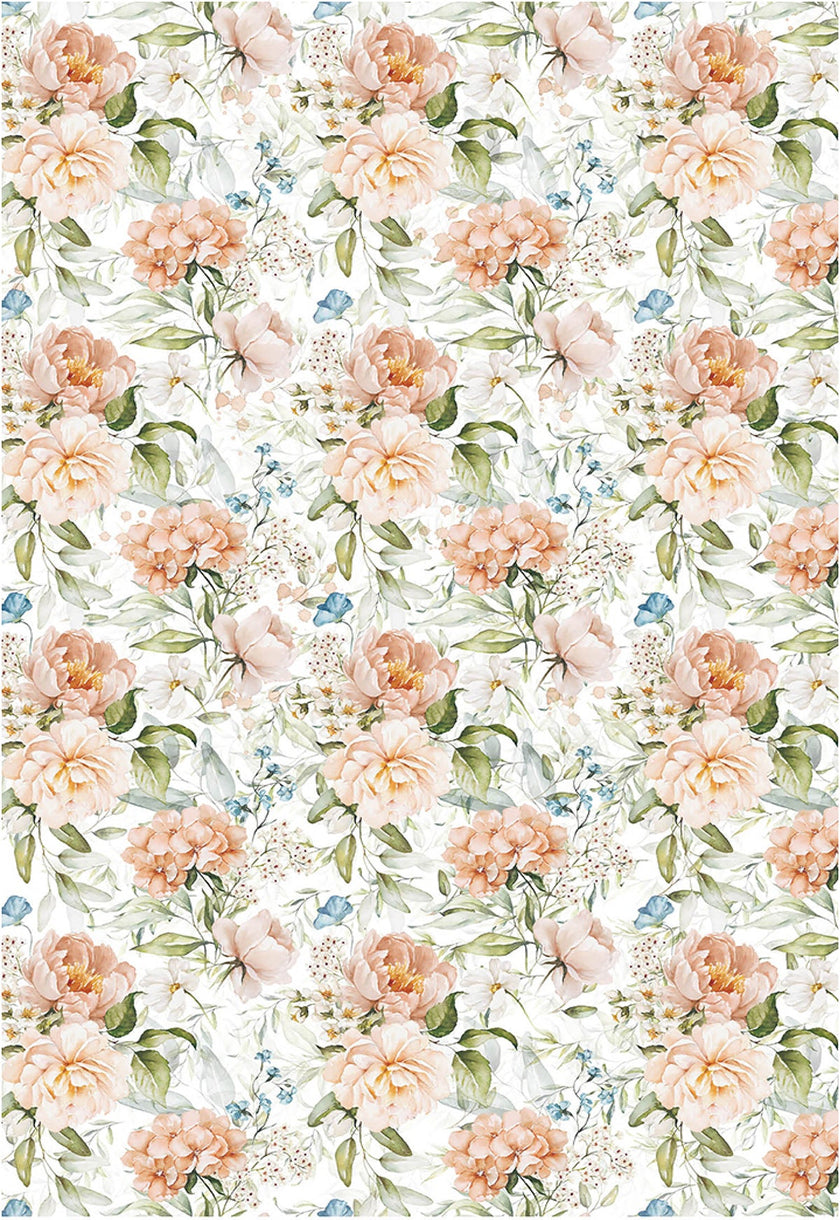 Ciao Bella Vellum Reign Of Grace Paper Patterns A4 6/Pkg