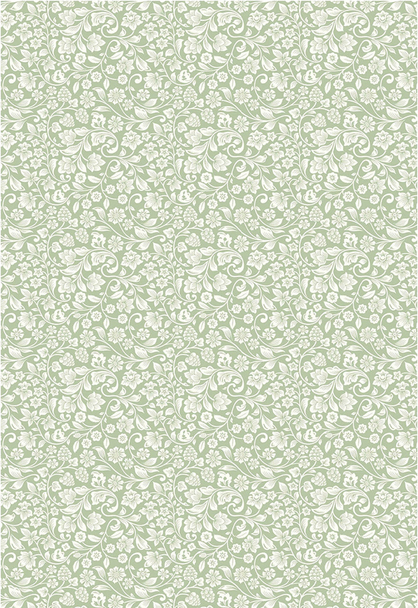 Ciao Bella Vellum Enchanted Land Paper Patterns A4 6/Pkg