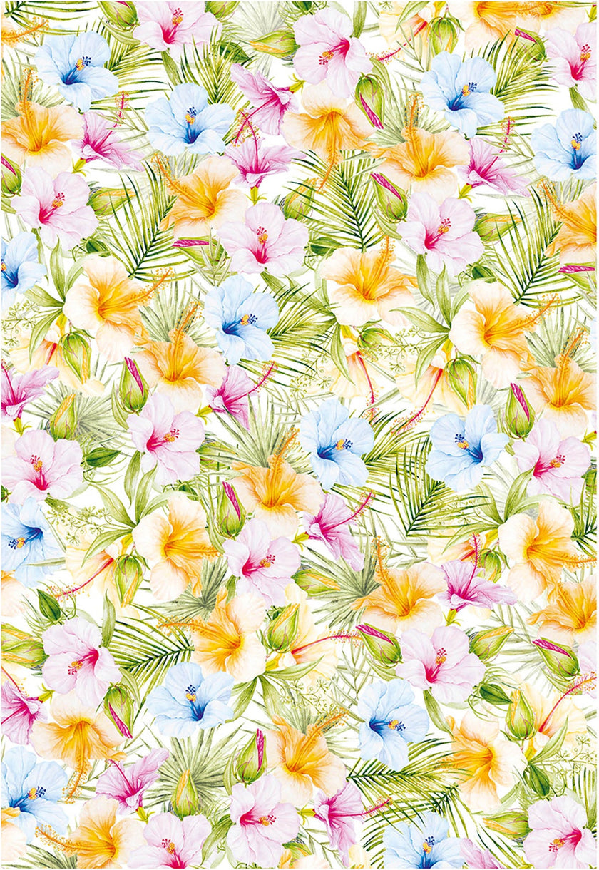 Ciao Bella Vellum Summer Breeze Paper Patterns A4 6/Pkg