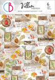 Ciao Bella Vellum Into The Wild Paper Patterns A4 6/Pkg