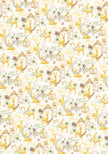 Ciao Bella Vellum Sparkling Christmas Paper Patterns A4 6/Pkg