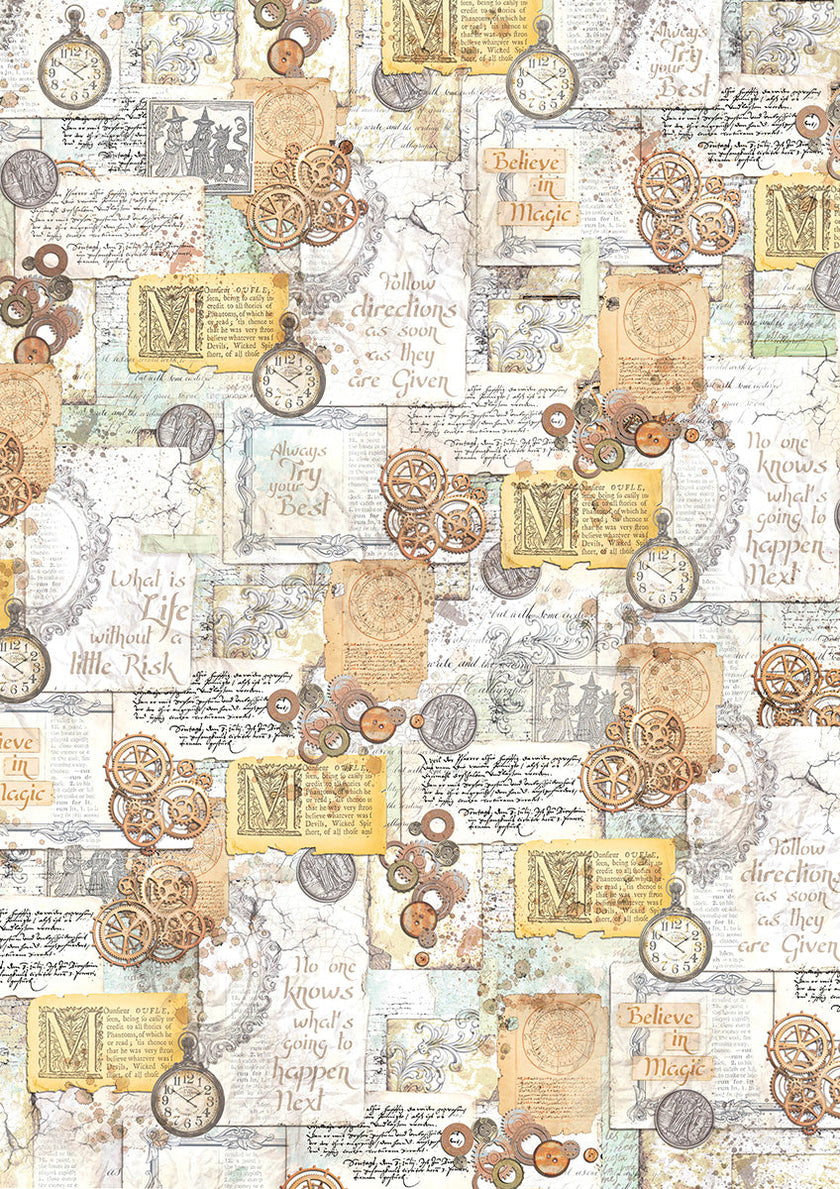 Vellum Wizard Academy Paper Patterns A4 6/Pkg