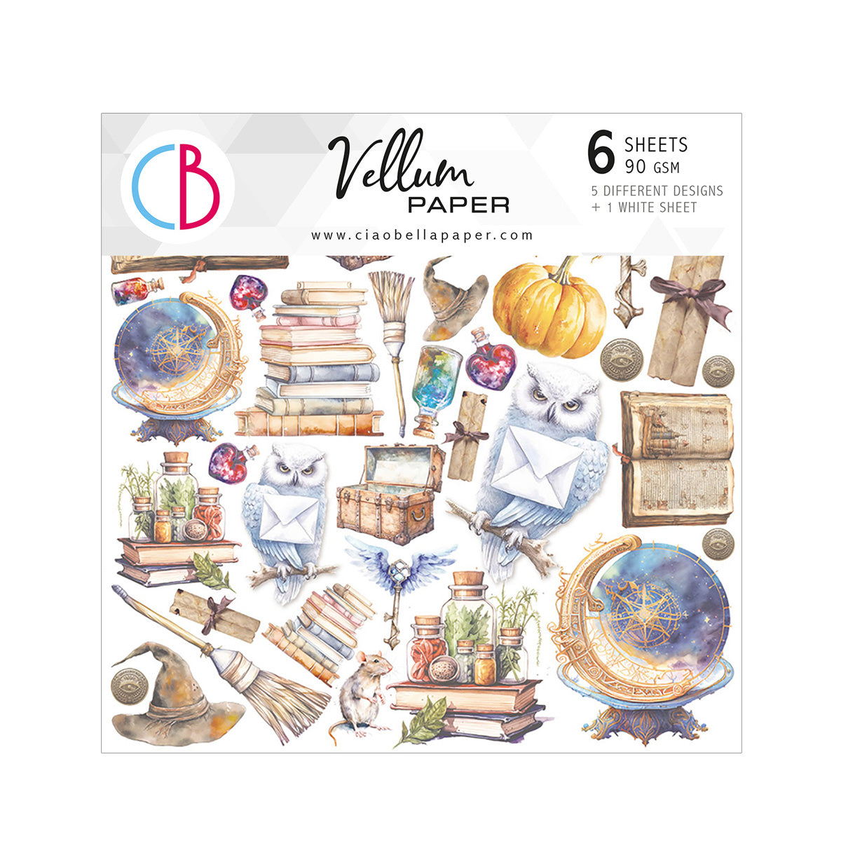 Vellum Wizard Academy Fussy Cut 6
