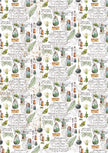 Vellum Wizard Academy Paper Patterns A4 6/Pkg