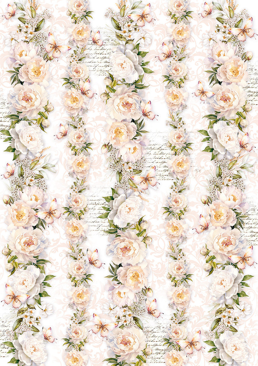 Vellum Always & Forever Paper Patterns A4 6/Pkg