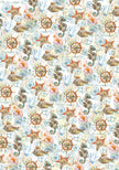 Vellum Coral Reef Paper Patterns A4 6/Pkg