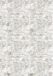 Vellum Timeless Memories Paper Patterns A4 6/Pkg
