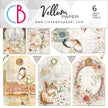 Ciao Bella Vellum Reign Of Grace Fussy Cut 6