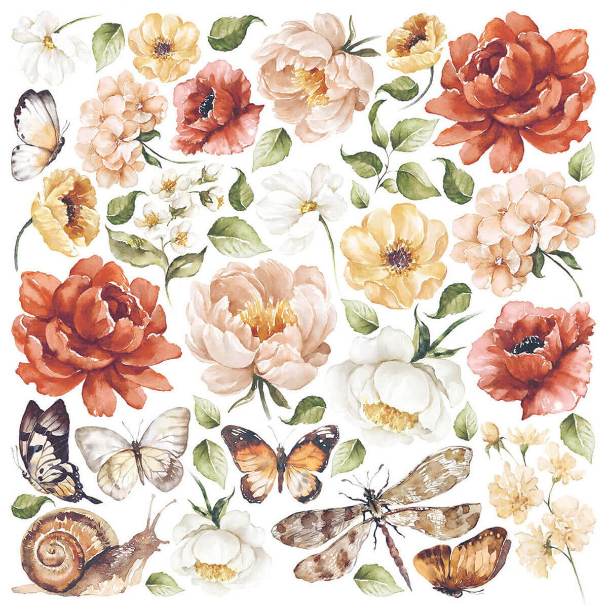 Ciao Bella Vellum Reign Of Grace Fussy Cut 6