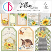 Ciao Bella Vellum Farmhouse Garden Fussy Cut 6