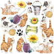 Ciao Bella Vellum Farmhouse Garden Fussy Cut 6