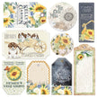 Ciao Bella Vellum Farmhouse Garden Fussy Cut 6