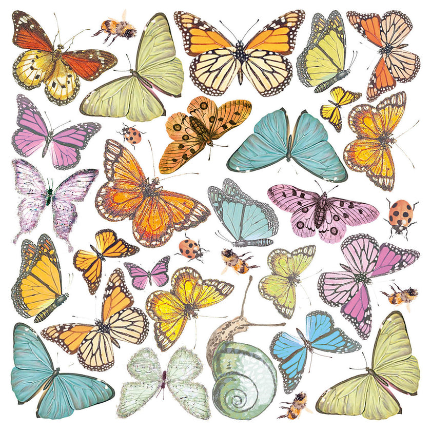 Ciao Bella Vellum Enchanted Land Fussy Cut 6
