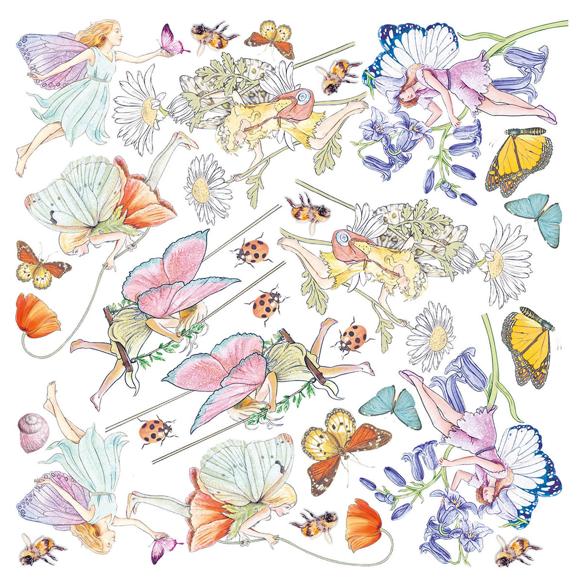 Ciao Bella Vellum Enchanted Land Fussy Cut 6