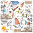 Ciao Bella Vellum Summer Breeze Fussy Cut 6
