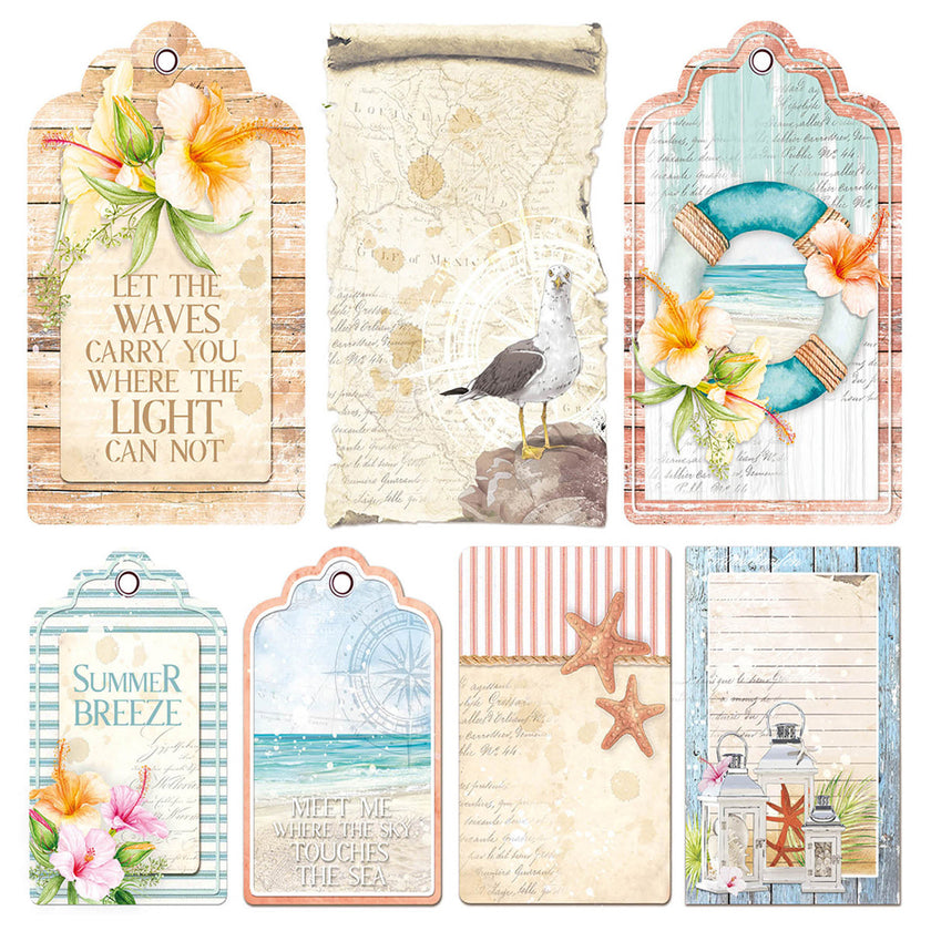 Ciao Bella Vellum Summer Breeze Fussy Cut 6