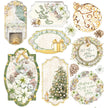Ciao Bella Vellum Sparkling Christmas Fussy Cut 6