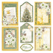 Ciao Bella Vellum Sparkling Christmas Fussy Cut 6