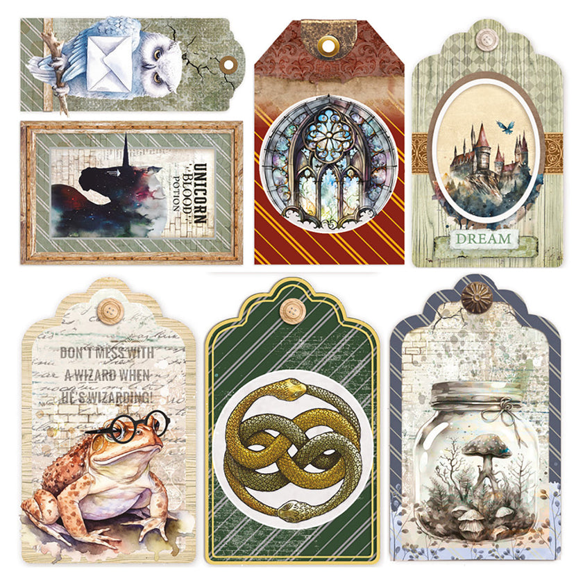 Vellum Wizard Academy Fussy Cut 6