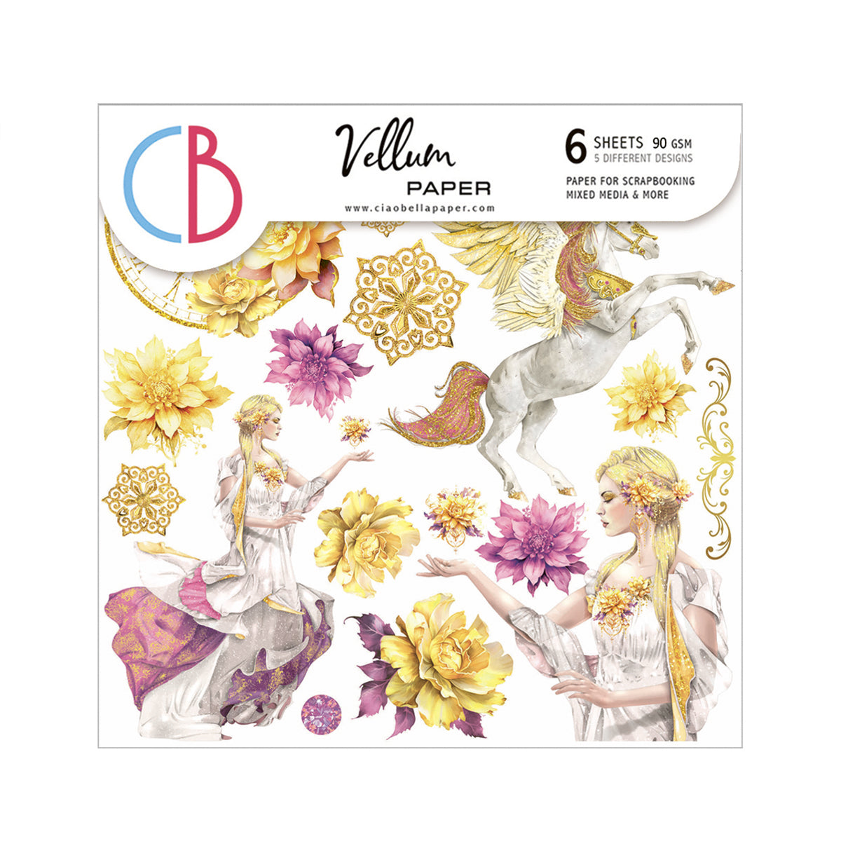 Vellum Ethereal Fussy Cut 6