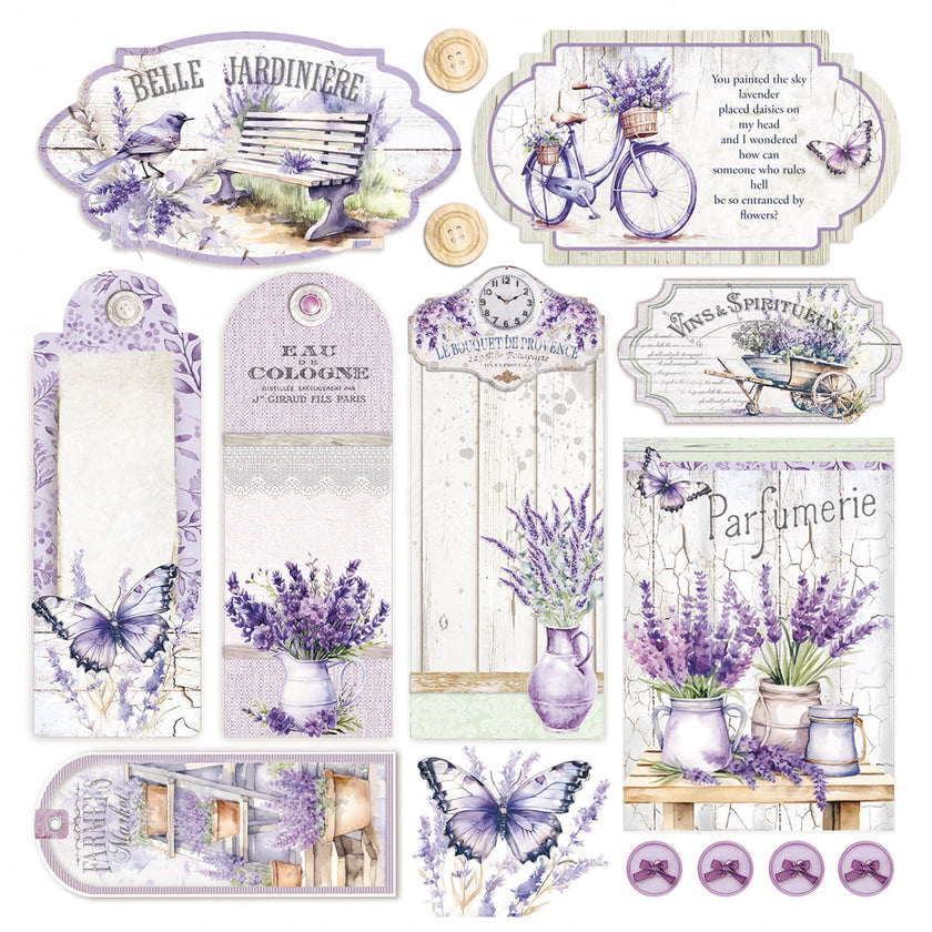 Vellum Morning In Provence Fussy Cut 6