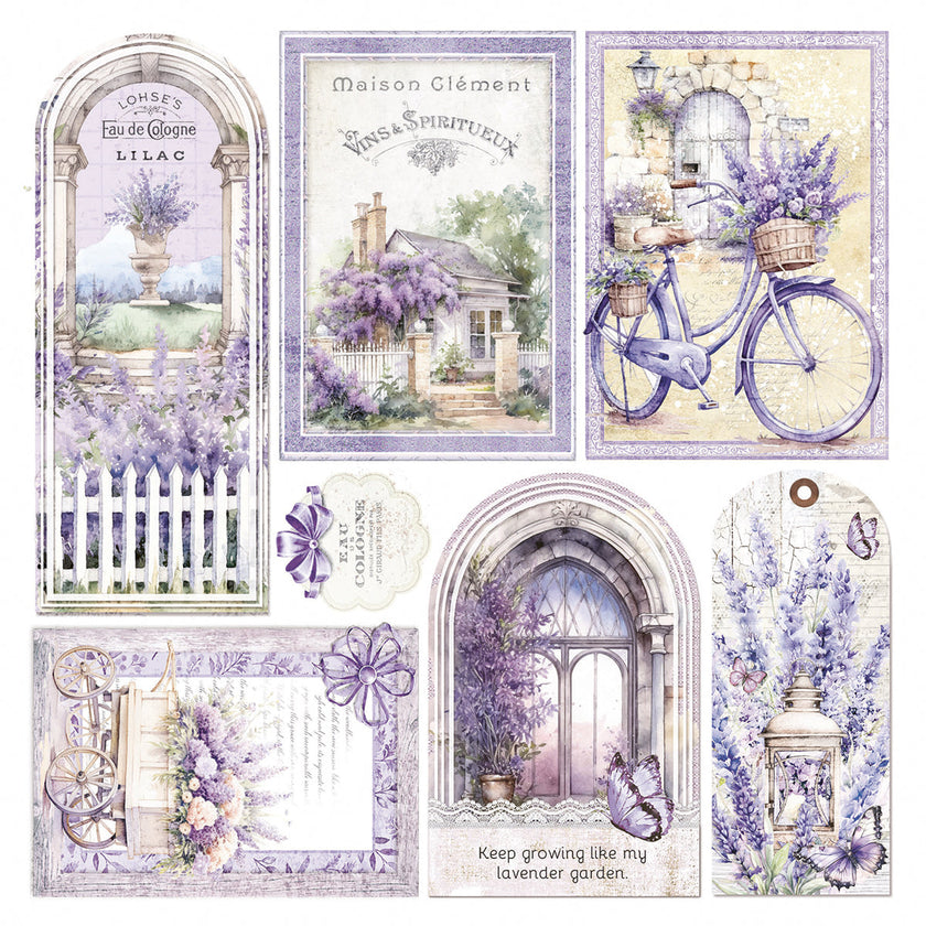 Vellum Morning In Provence Fussy Cut 6
