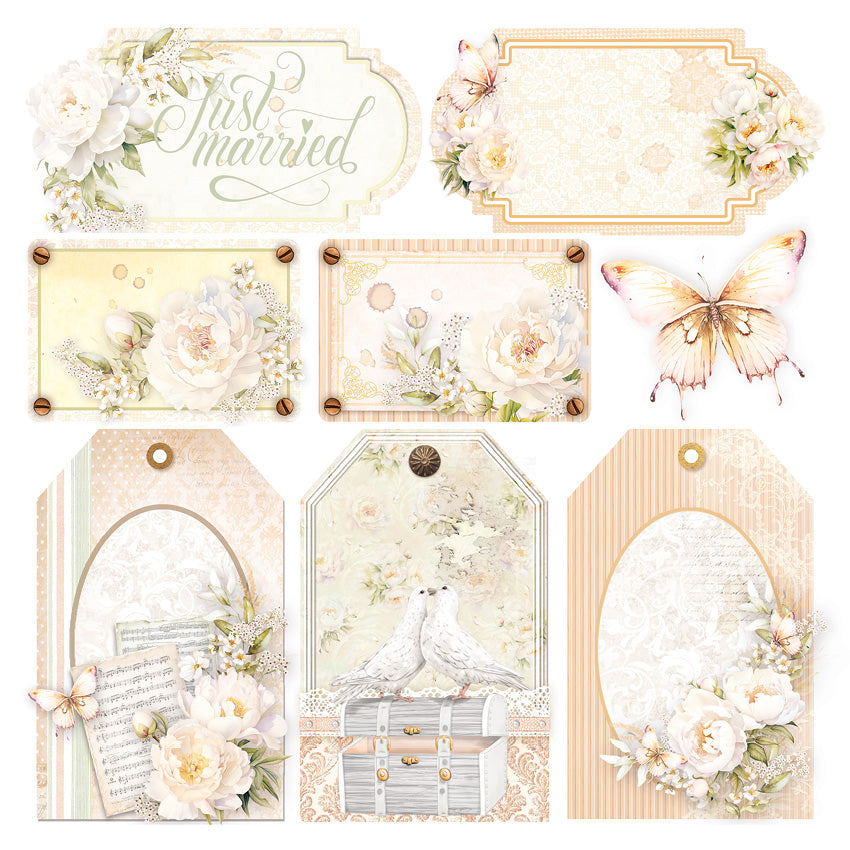 Vellum Always & Forever Fussy Cut 6
