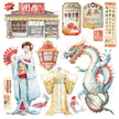 Vellum Land Of The Rising Sun Fussy Cut 6